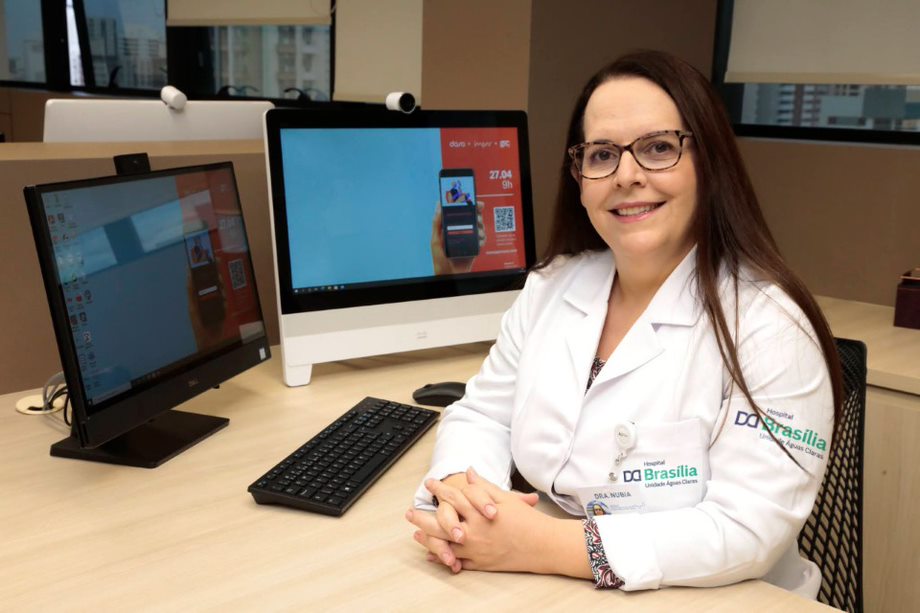 Dra. Nubia Welerson (1) Núbia Welerson, cardiologista e diretora técnica do Hospital Brasília -
