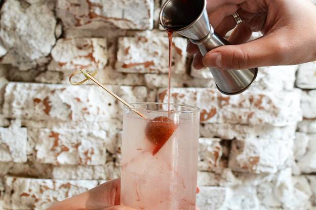 Receita do Drinque Maçã do Amor