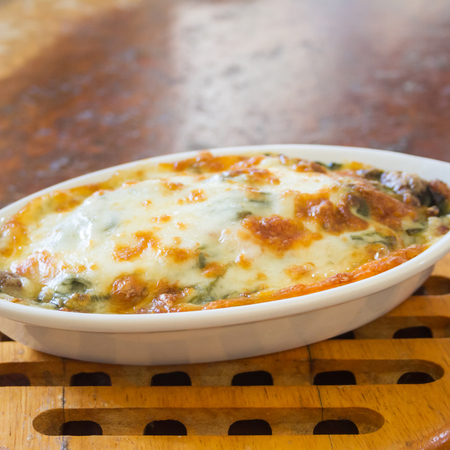 Lasanha de br&oacute;colis