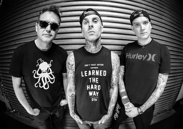 Blink-182 Os integrantes da banda Blink-182