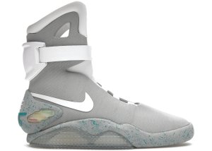 Os valores do Nike Air Mag Back to the Future variam de R$ 583 mil a R$ 23 milhões.