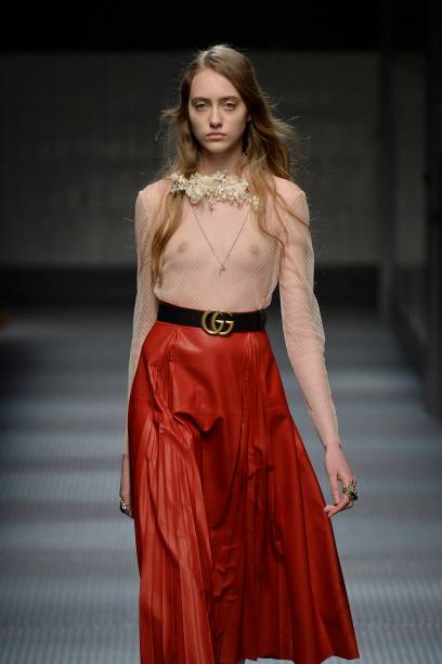 Cole&ccedil;&atilde;o de outono/inverno da Gucci, 2015.