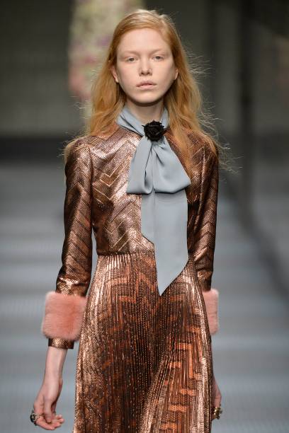 Cole&ccedil;&atilde;o de outono/inverno da Gucci, 2015.