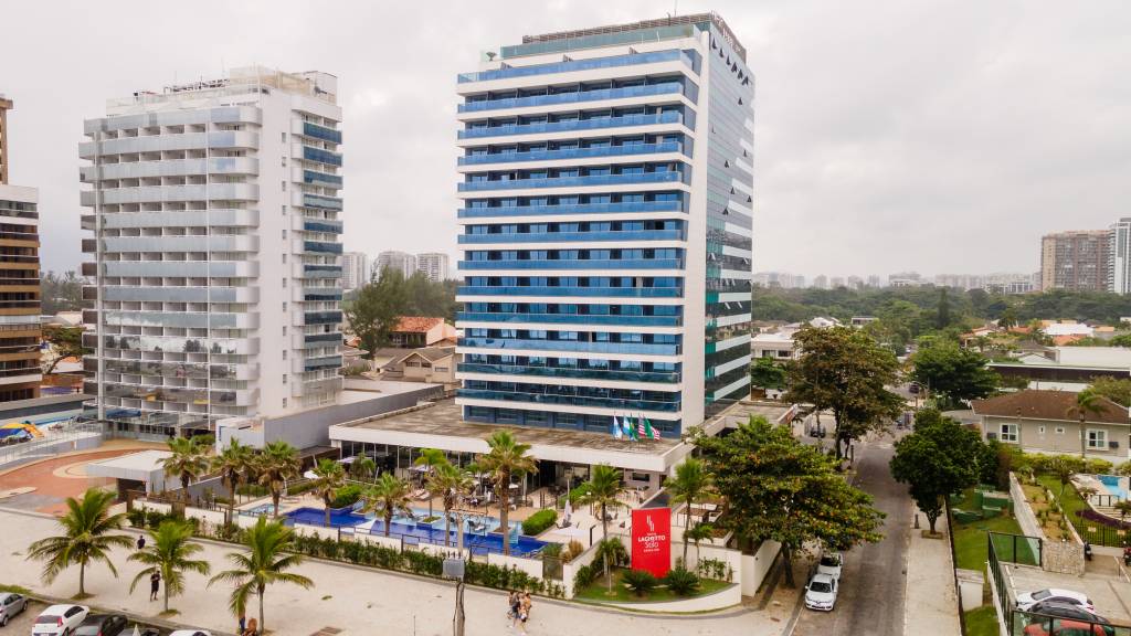 O hotel Laghetto Stilo fica na Barra da Tijuca O hotel Laghetto Stilo fica na Barra da Tijuca