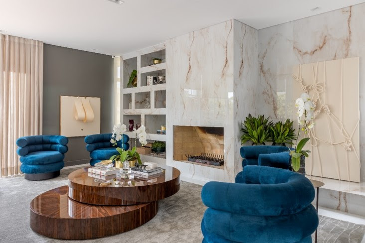 Apartamento instagramável Os materiais usados são tão importantes quanto o projeto numa decoração.