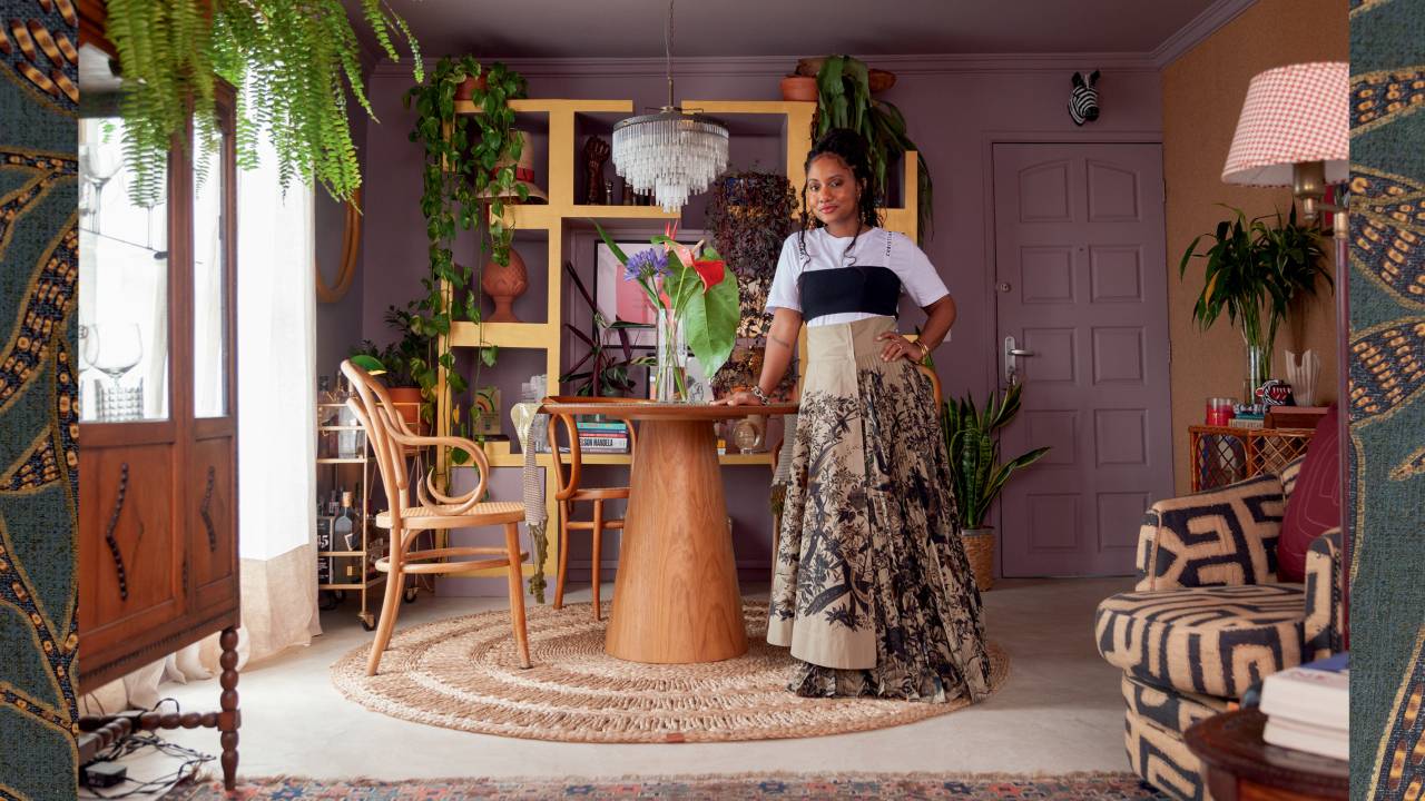 Indoor Decoração - A casa da jornalista Luiza Brasil
