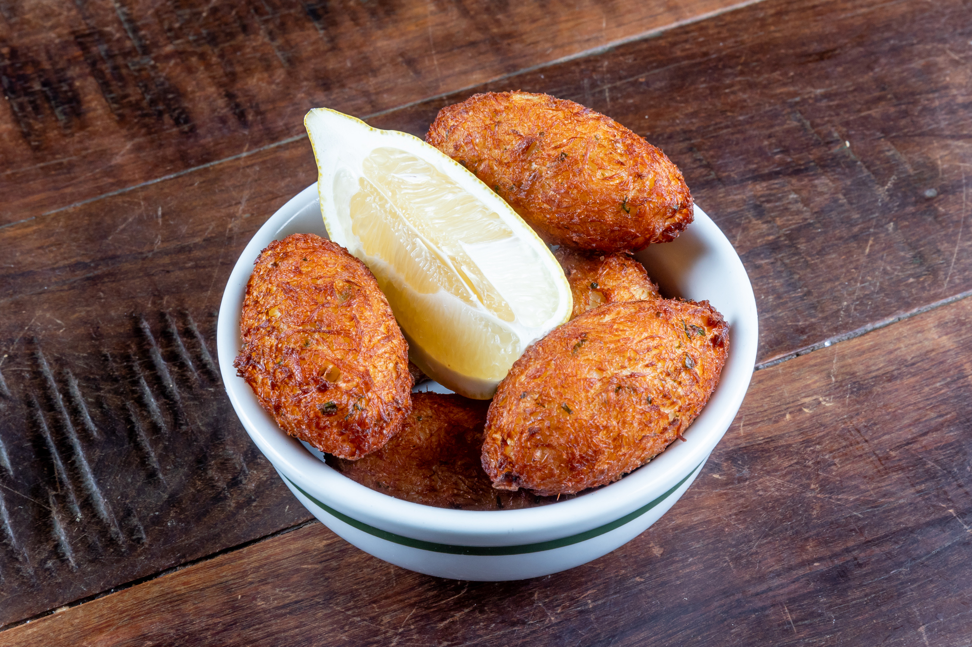 Receita de pataniscas de bacalhau