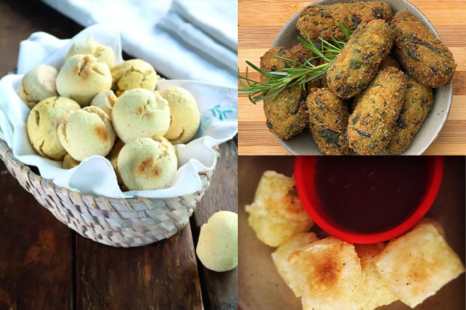 Pão de queijo, dadinho de tapioca e mais: receitas de petiscos veganos