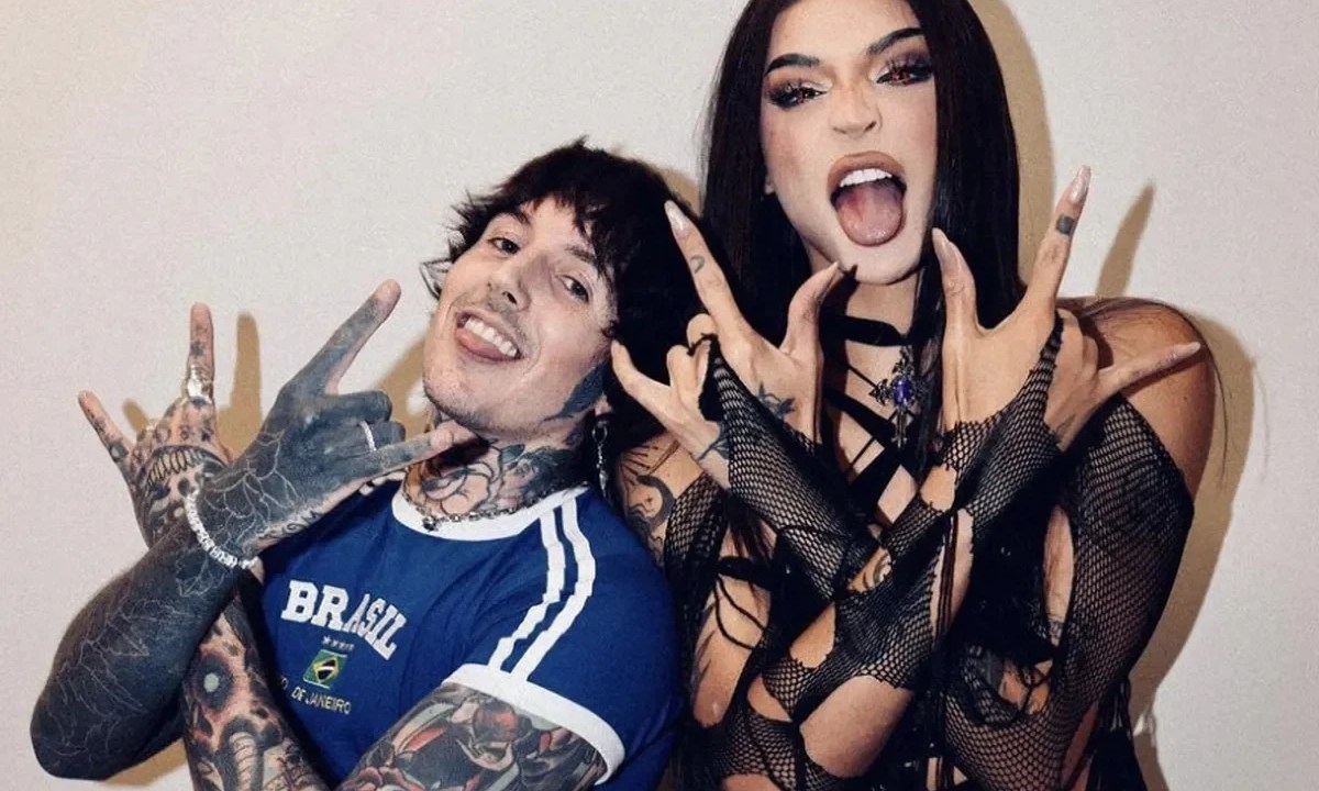 Oli Sykes e Pabllo Vittar publicam fotos juntos após performance explosiva.