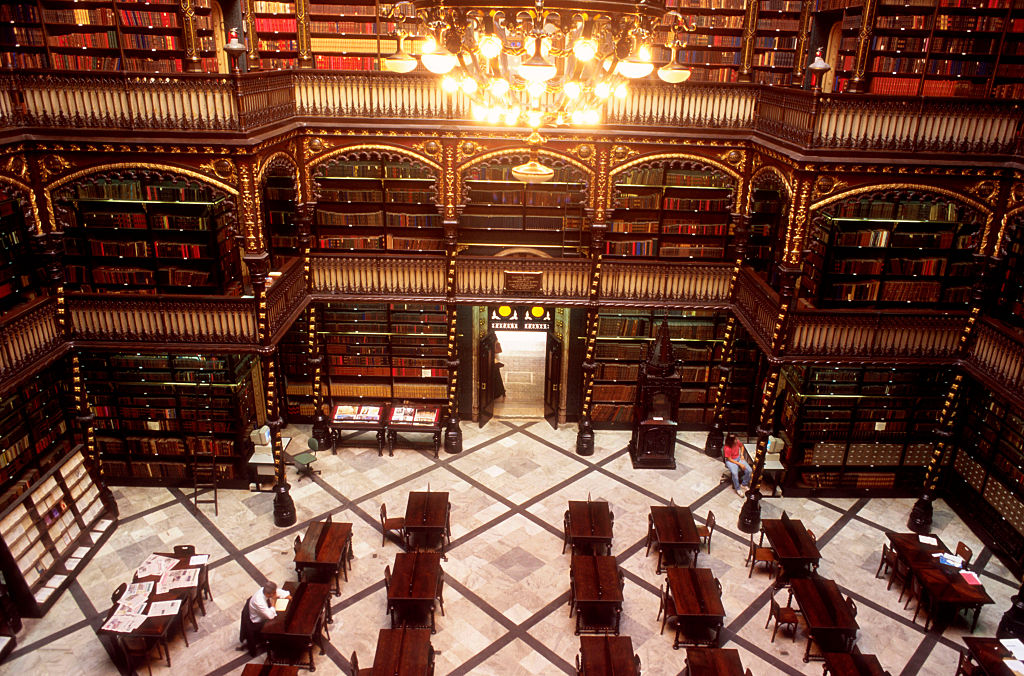 Real Gabinete Portugu&ecirc;s de Leitura, no Rio de Janeiro