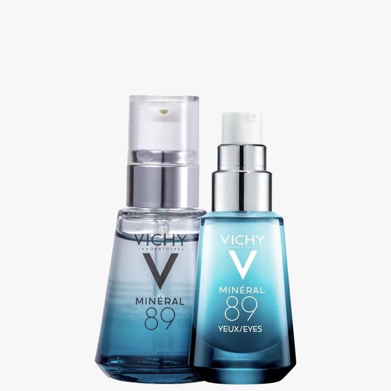 Kit Vichy Min&eacute;ral 89 Rosto & Olhos (2 Produtos)