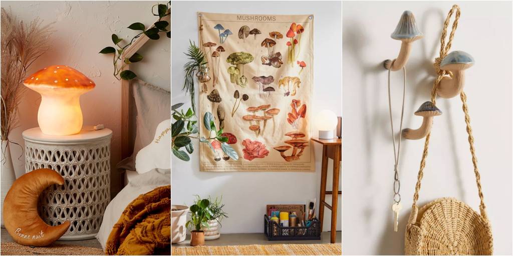 Cogumelo na decoração é tendência! Inspire-se em 10 ideias