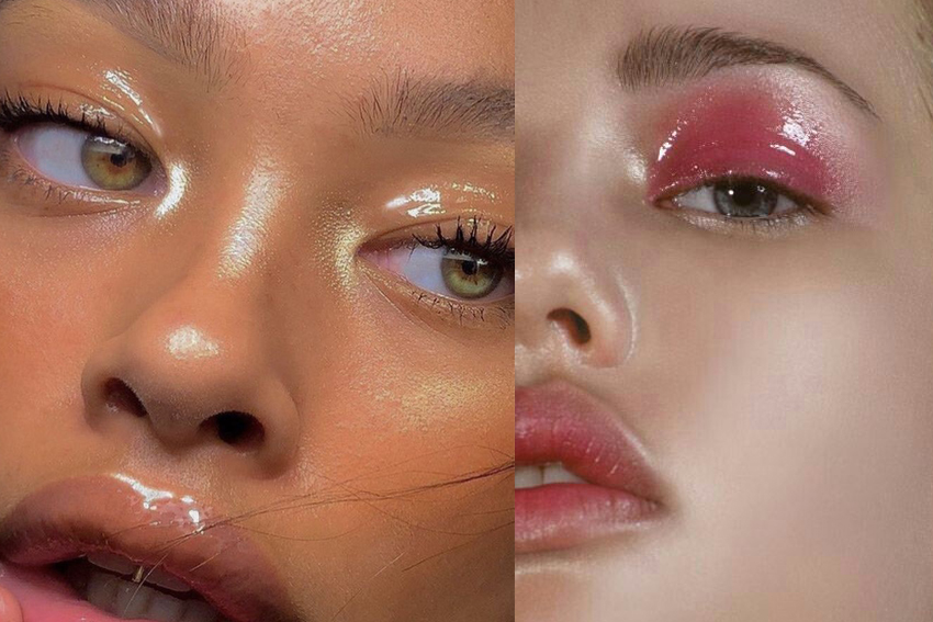 Glowy e glossy makeup: aprenda o efeito molhado queridinho do TikTok