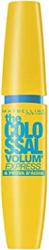 Máscara de Cílios Maybelline The Colossal Volum' Express à Prova D'água Preto 9,2ml