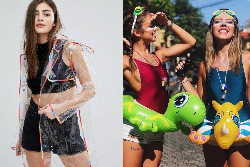 Carnaval com chuva: 9 looks para aproveitar a folia mesmo sem sol