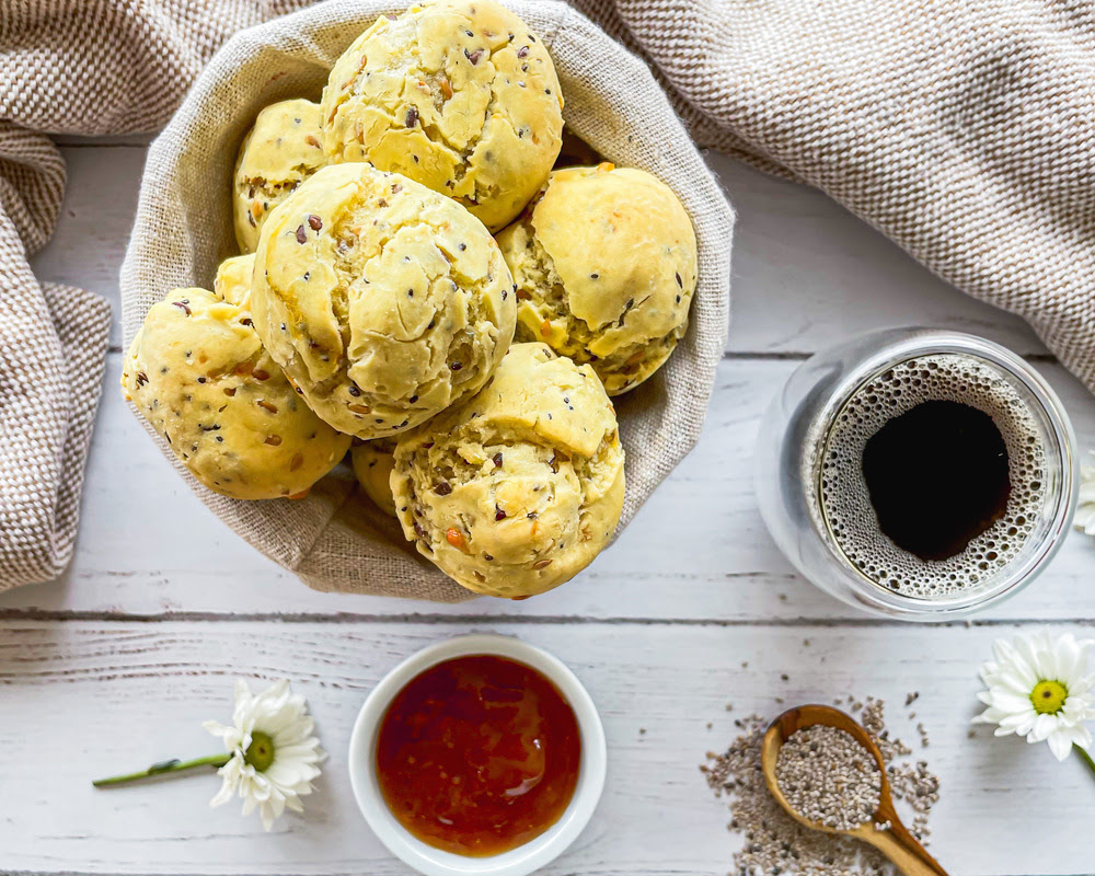 P&atilde;o de queijo fit, da Prat&iacute;