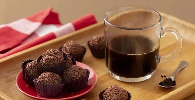 Receita de brigadeiro de café