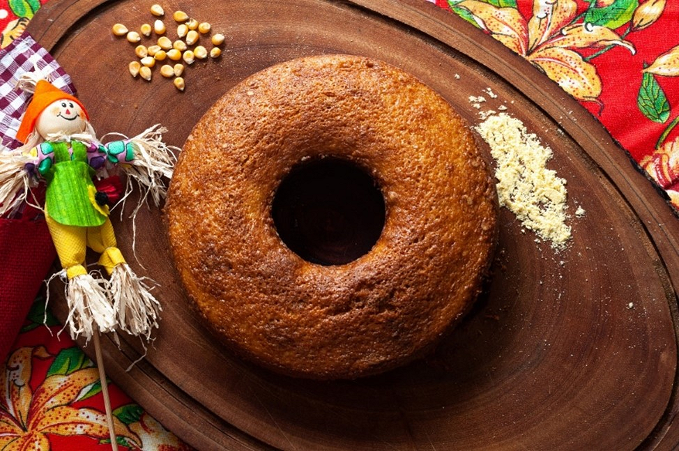 Receita de bolo de milho