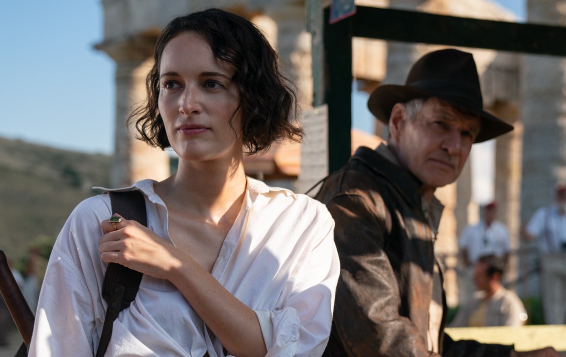Indiana Jones e a Relíquia do Destino: Phoebe Waller-Bridge e Harrison Ford estrelam o filme.
