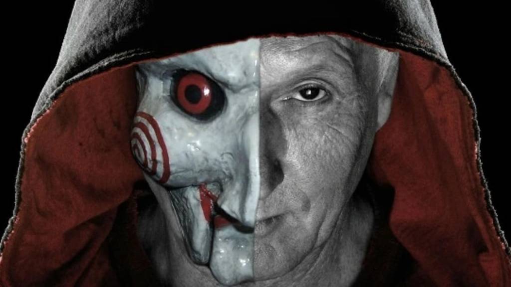 jogos-mortais-x Tobin Bell em pôster promocional de