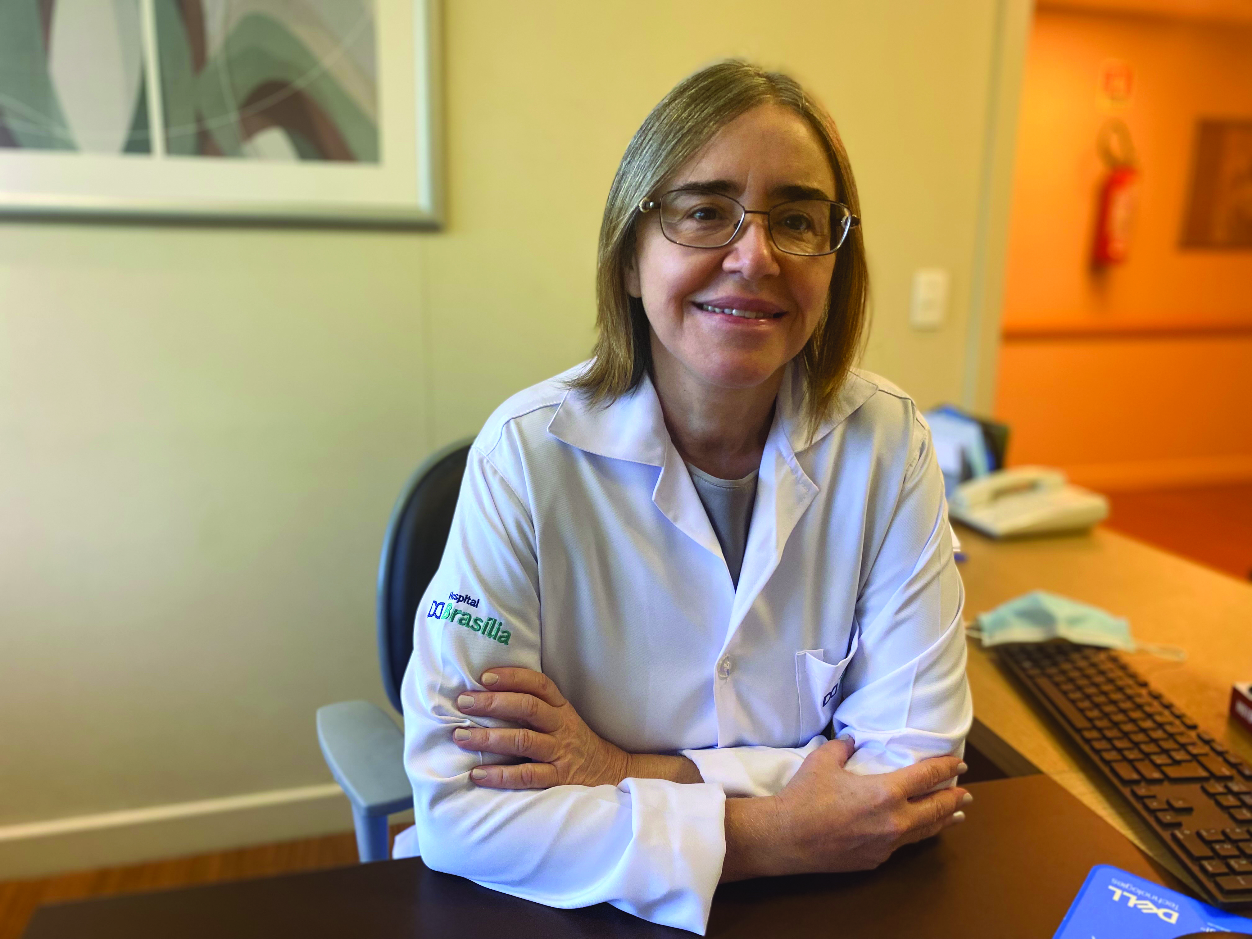 Zuleica Barrio Bortoli, gastroenterologista e coordenadora m&eacute;dica do N&uacute;cleo Especializado em Doen&ccedil;as Intestinais Complexas (Nedic) do Hospital Bras&iacute;lia -