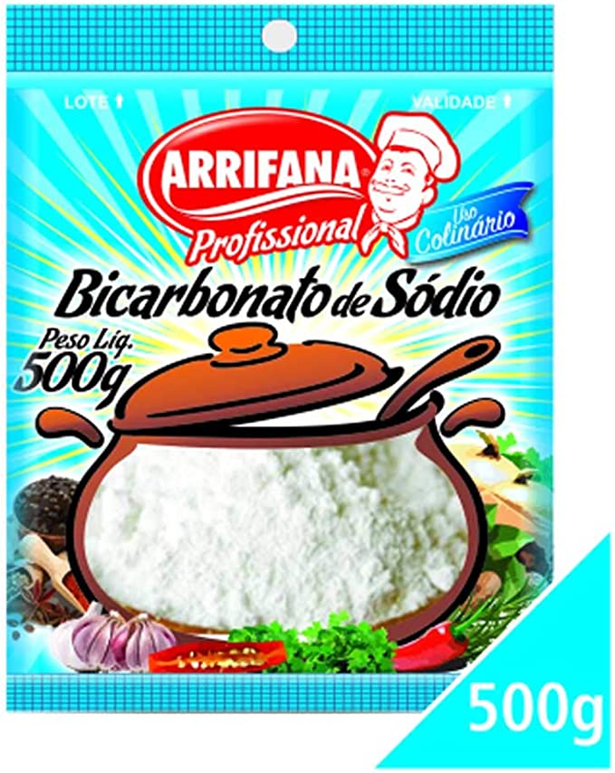 Bicarbonato De Sódio 500 G - limpeza sustentável