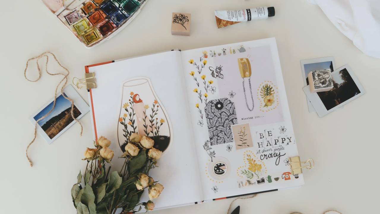 caderno do artista