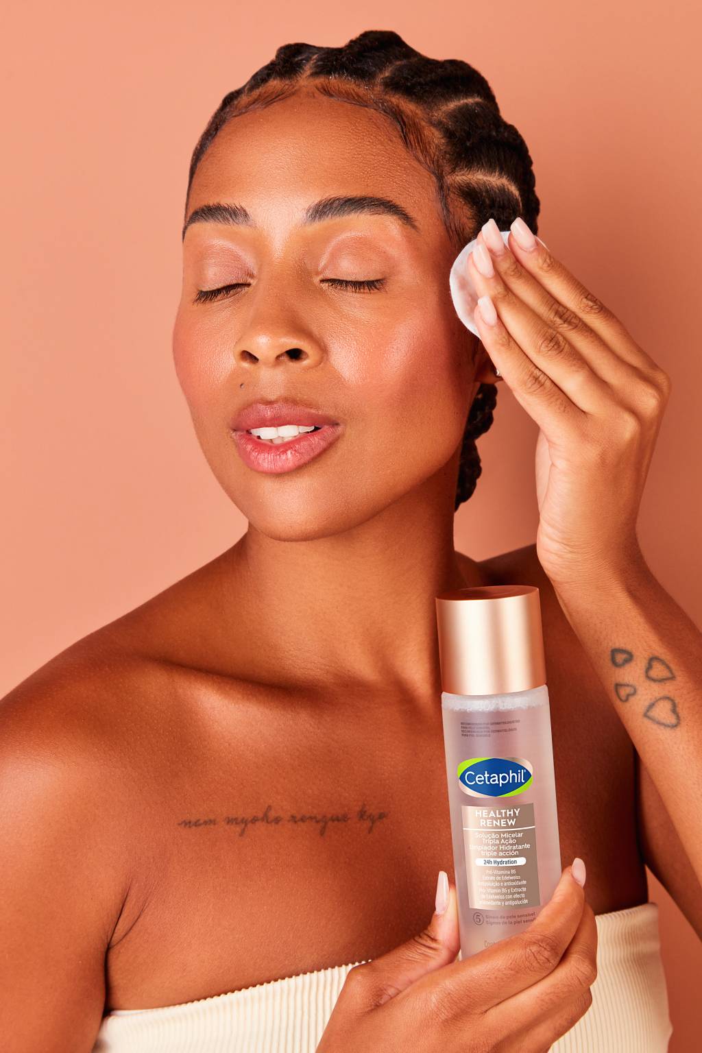 Solução Micelar Hidratante Tripla Ação Cetaphil Healthy Renew 160 ml