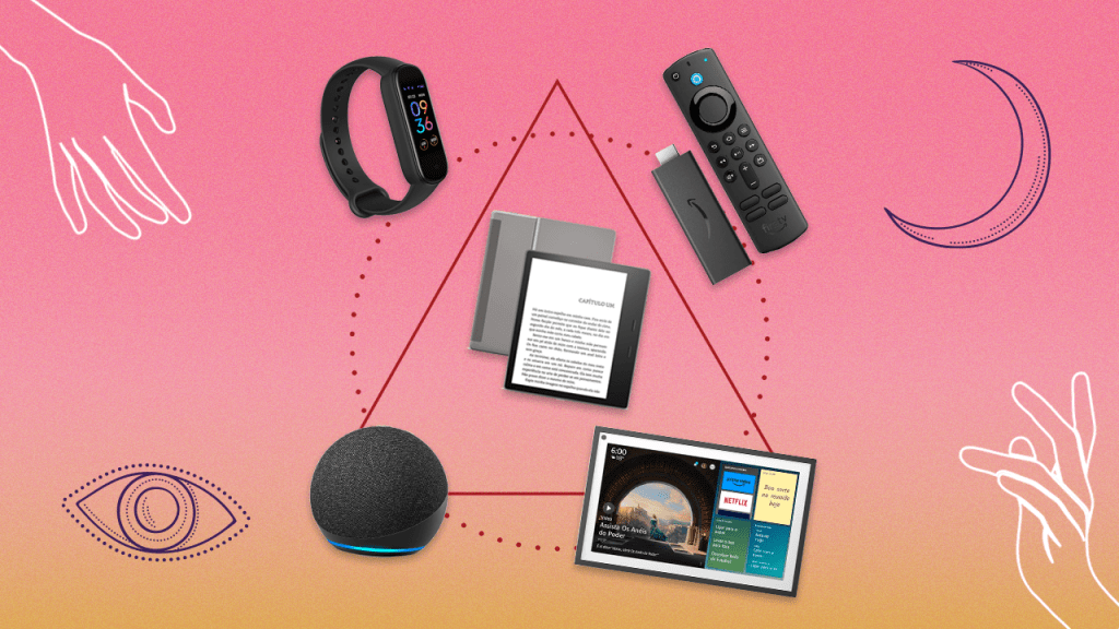 Qual dispositivo Amazon mais combina com a sua mãe?