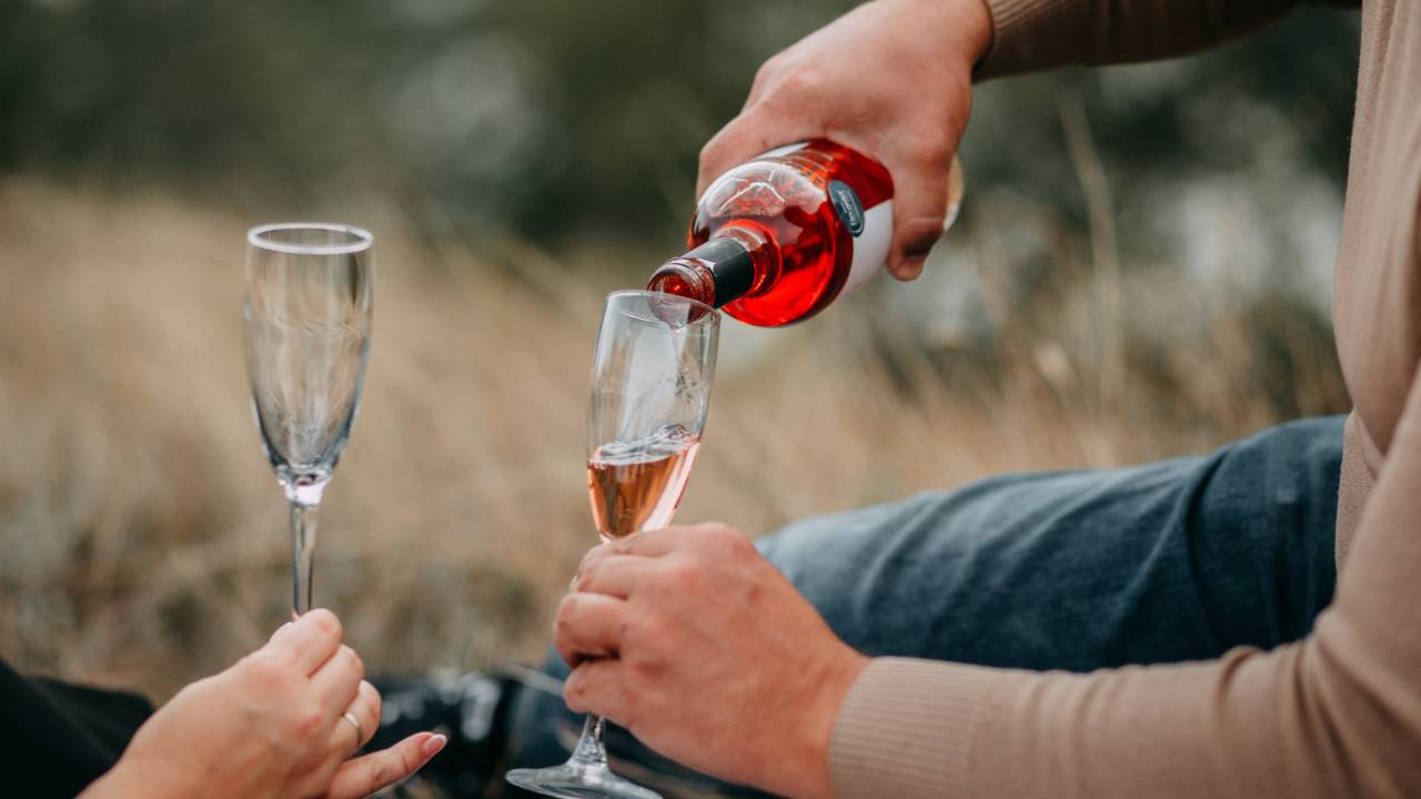 Vinho rosé para o outono