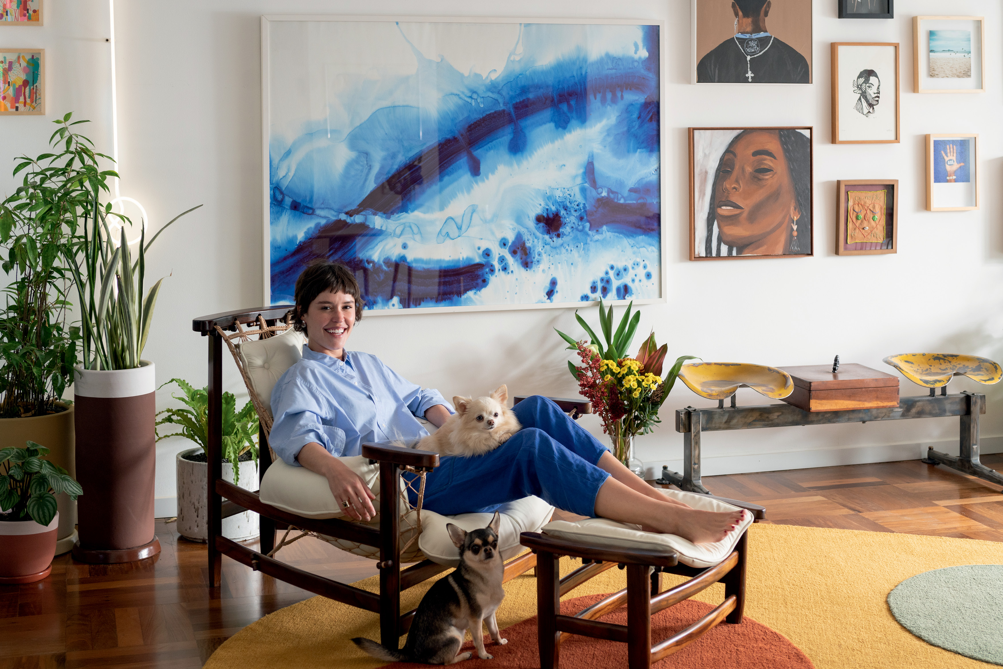 O apartamento da modelo e cozinheira Laura Miranda na Bela Vista, em S&atilde;o Paulo