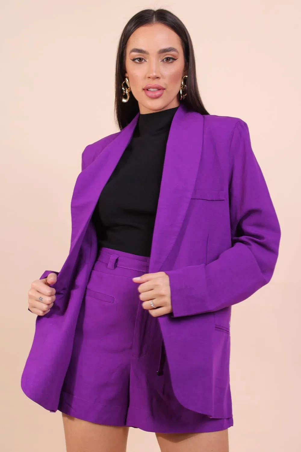 Blazer roxo