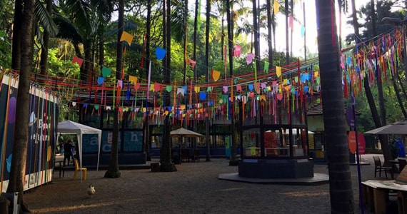 Festa junina no Parque da Água Branca.