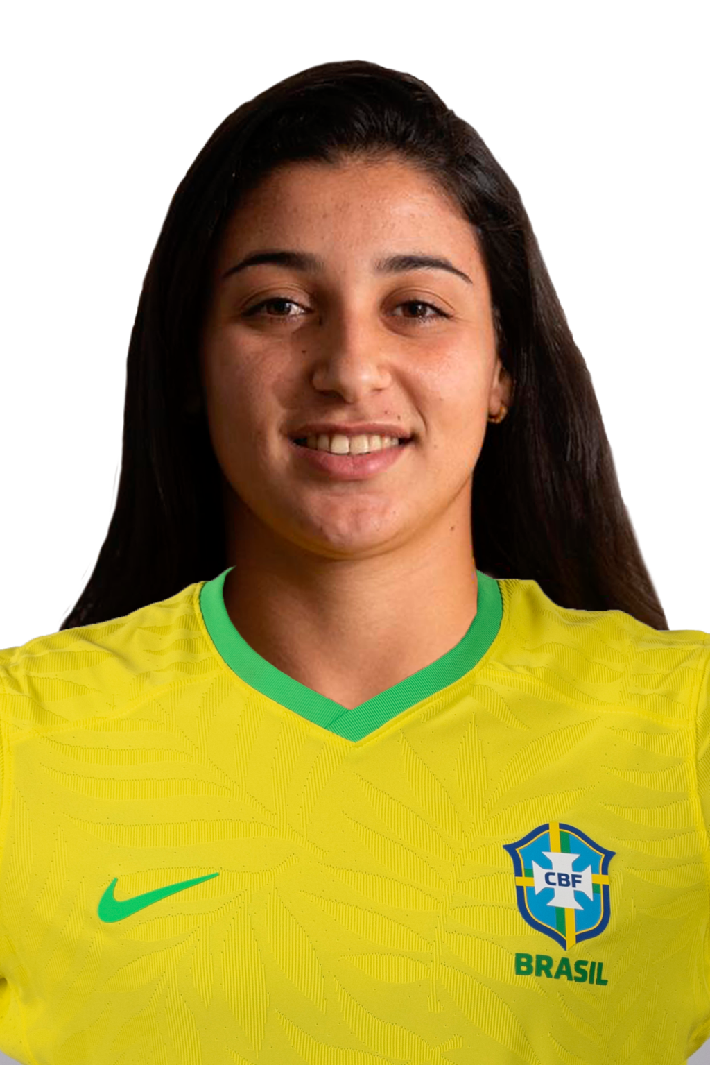 Duda Sampaio, jogadora da seleção brasileira de futebol.