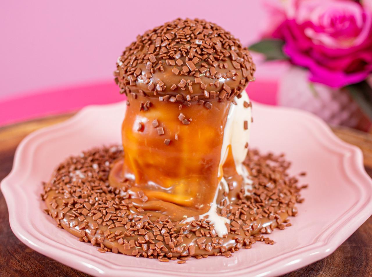 Piku Gateau &eacute; uma das sobremesas com chocolate na confeitaria PikurruchA'S