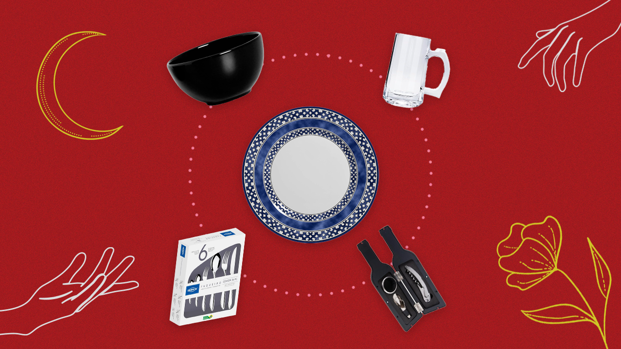 Produtos em promoção para a mesa de jantar perfeita