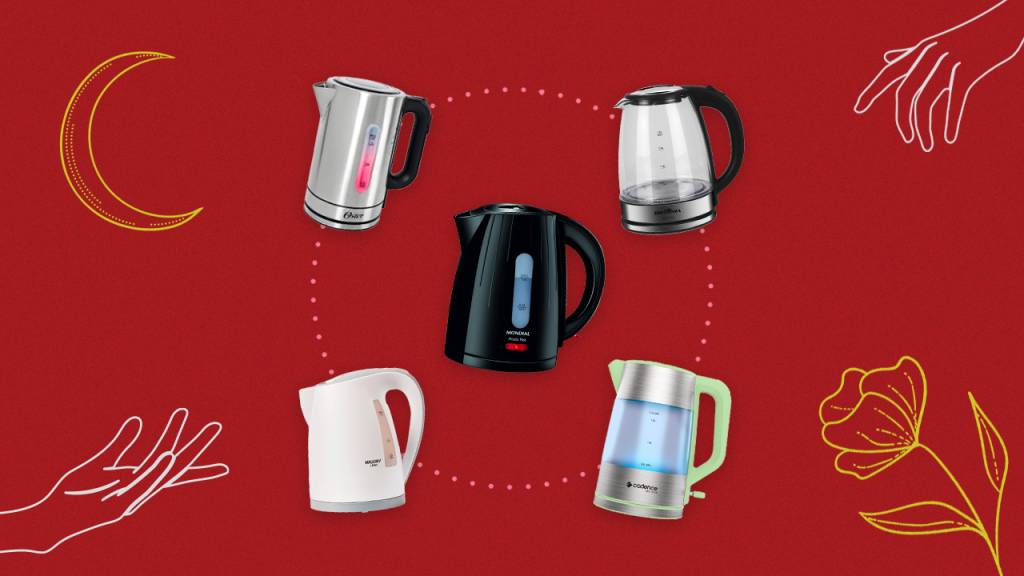 8 Chaleiras elétricas para fazer a xícara de chá perfeita