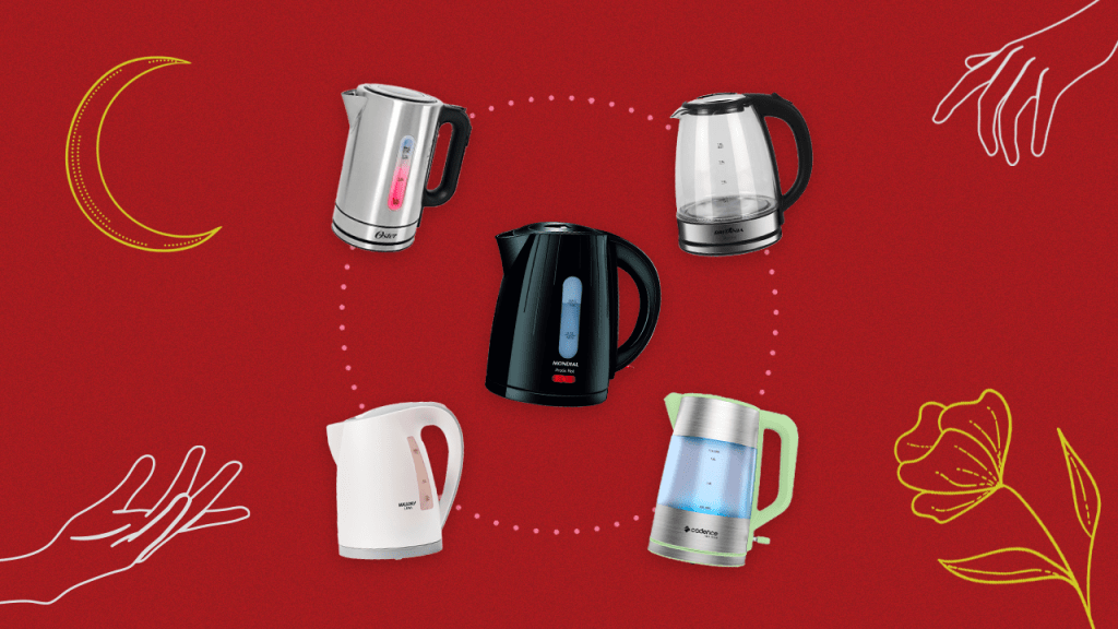 8 Chaleiras elétricas para fazer a xícara de chá perfeita