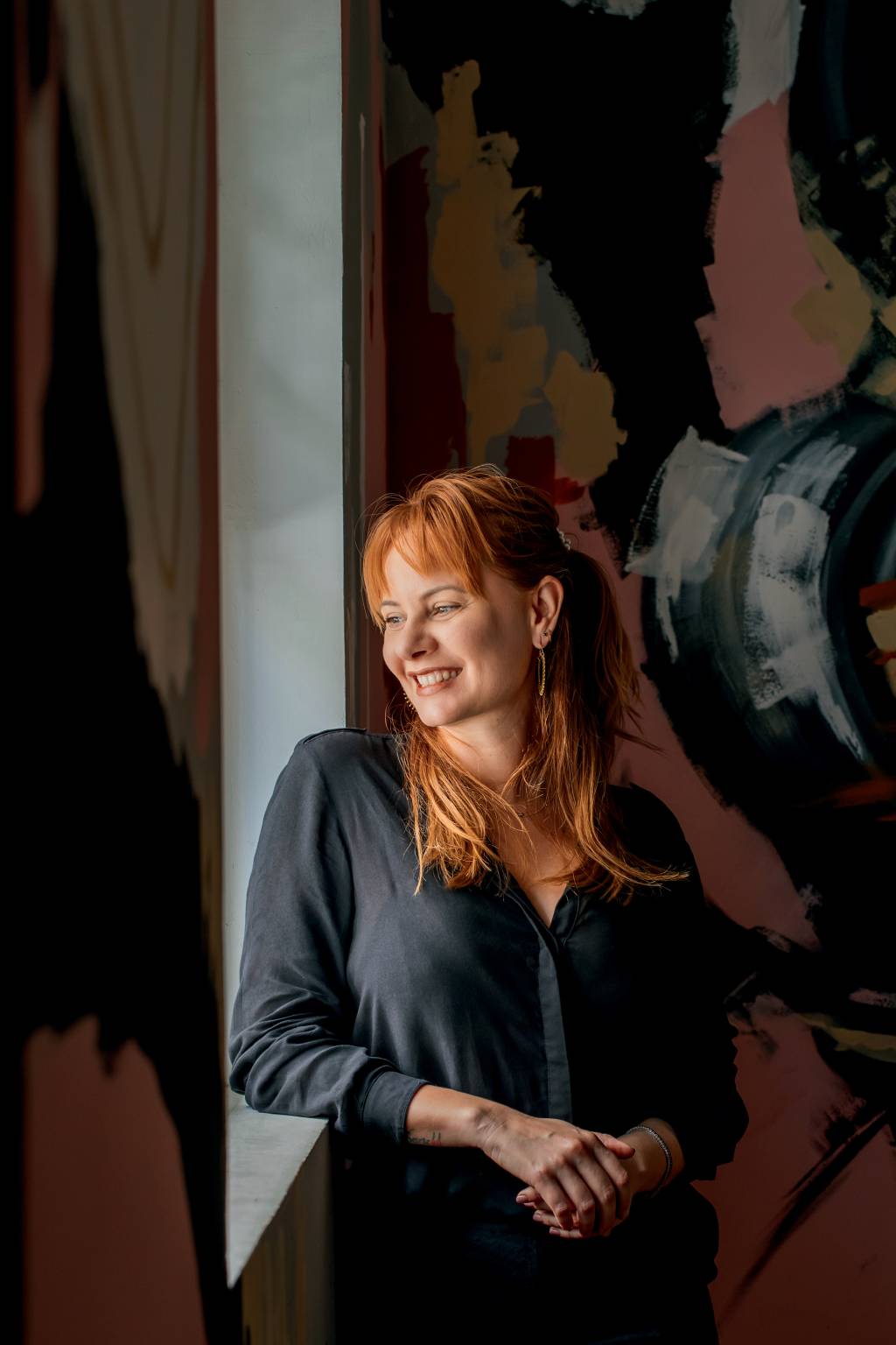 A chef Luiza Hoffmann, do restaurante Atto Luiza Hoffmann, a chef e proprietária do charmoso Atto
