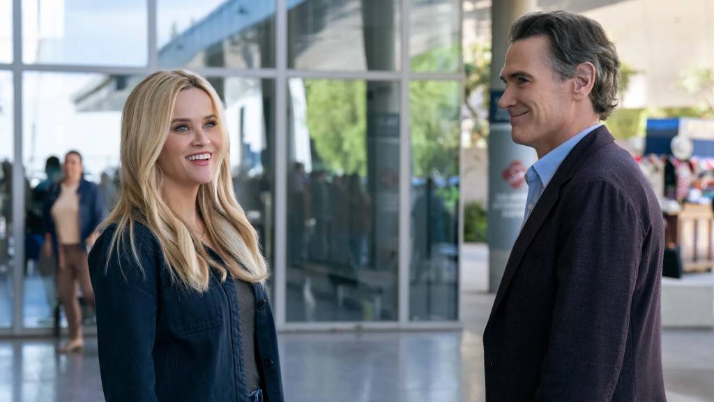 the-morning-show-terceira-temporada Reese Witherspoon e Billy Crudup em