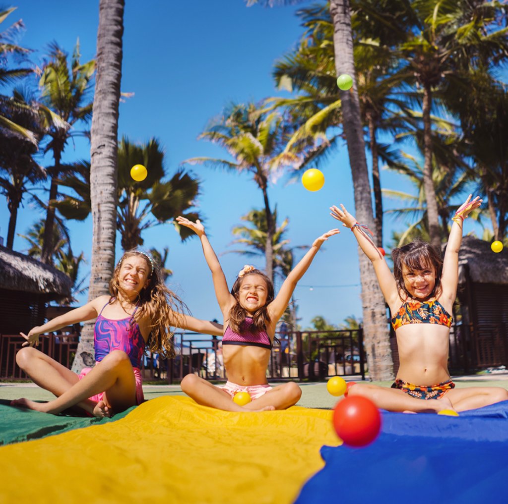 Uma das atrações mais famosas em Fortaleza é o Beach Park