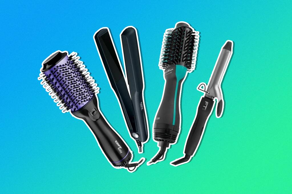Modeladores, chapinhas e escovas secadoras para um cabelo impecável