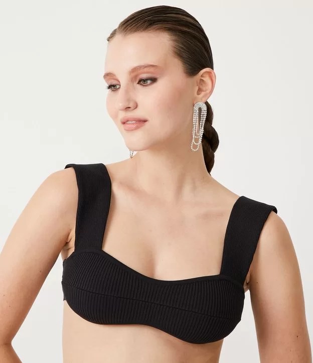 Cropped preto