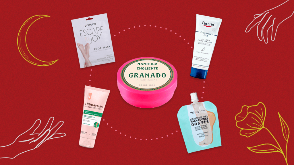 Cremes hidratantes para pés macios e saudáveis