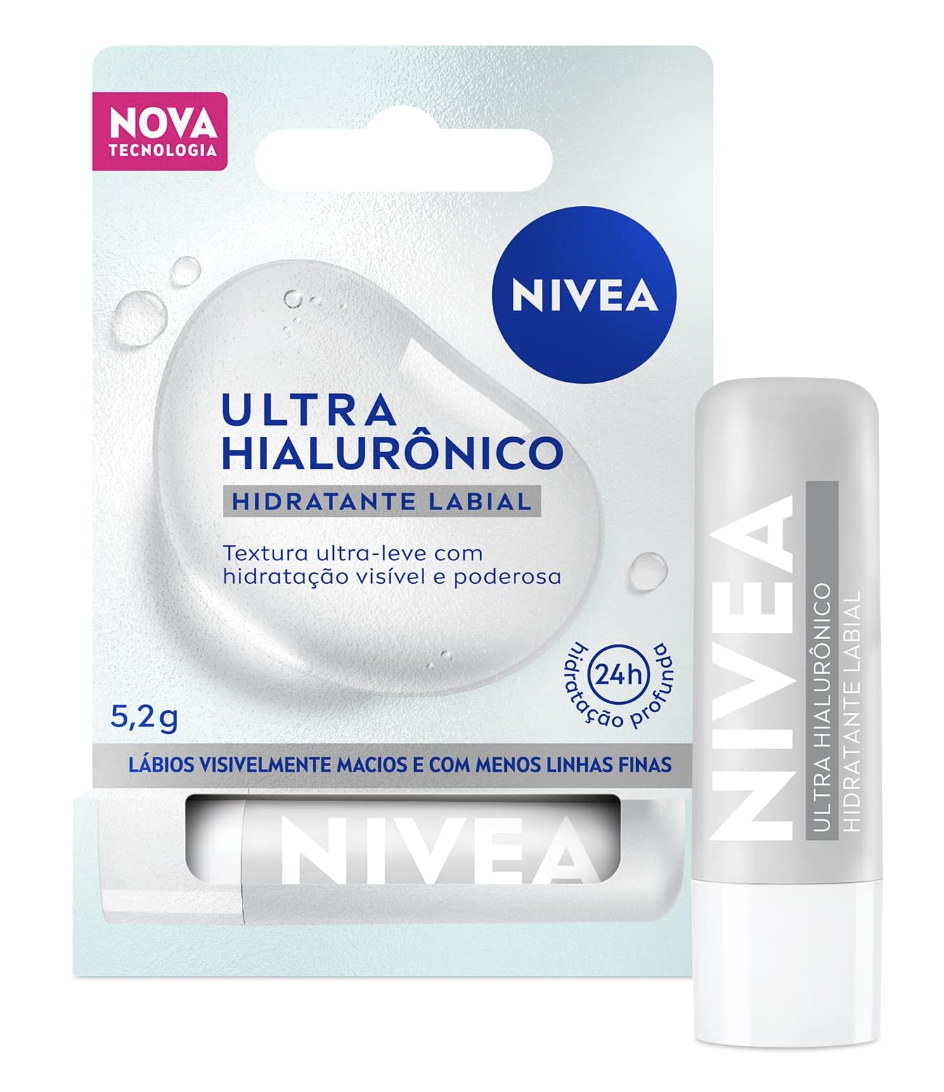 NIVEA Hidratante Labial Ultra Hialurônico