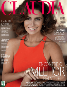 Capa CLAUDIA Novembro de 2016