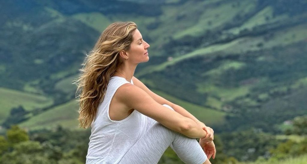 Gisele na natureza