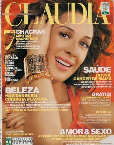 Claudia Raia na edi&ccedil;&atilde;o de setembro de 2006.