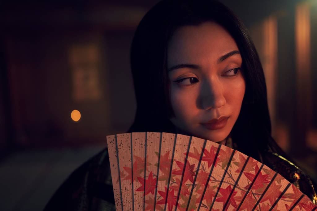 OCHIBA NO KATA – serie shogun Fumi Nikaido no papel de Ochiba no Kata