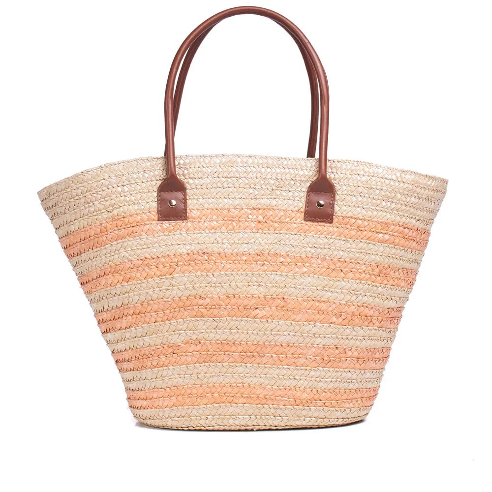 bolsa de palha elegante
